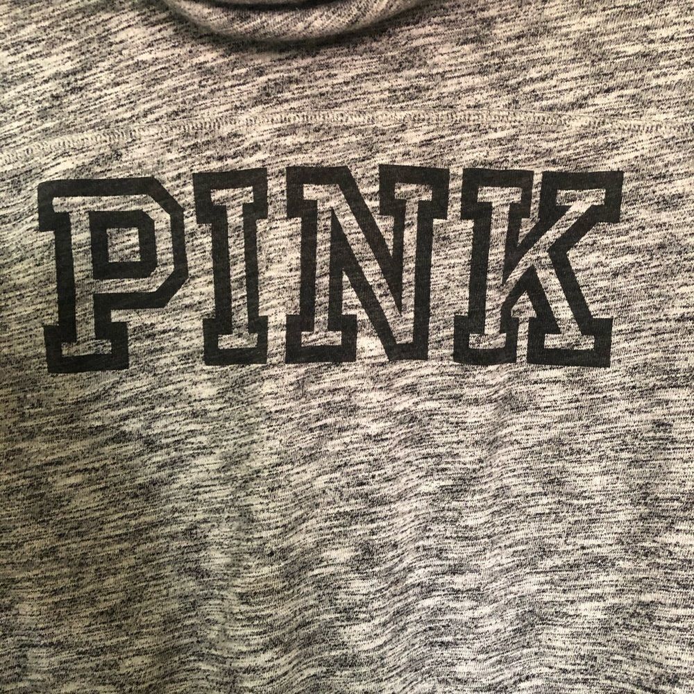 PINK VICTORIA’S SECRET Cowl Neck Sweatshirt S - Picture 2 of 6
